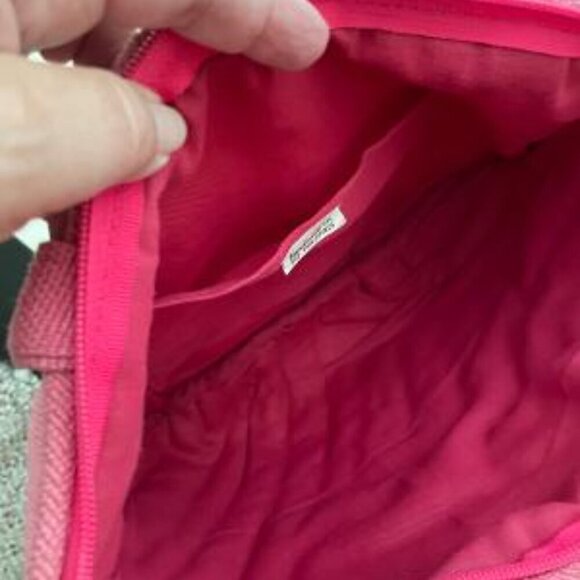 Pink and Teal Textured Cloth Purse, Philippines. - Picture 3 of 9